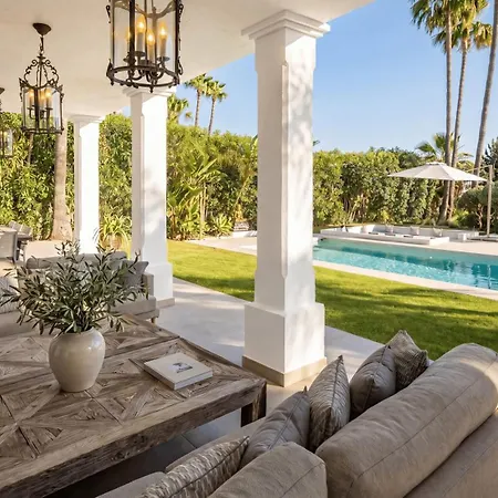 Villa Vacation I White Orchid, Palatial Villa, Private Heated Pool, Prime Golf Valley Location, Minutes From Puerto Banus, Luxury Interiors, Outdoor Fire Pit Lounge Marbella